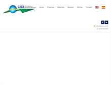 Tablet Screenshot of cs3granitos.com.br